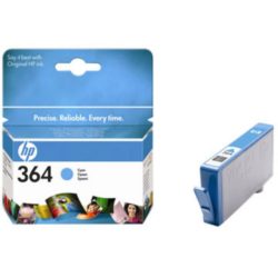 hp 364 Ink Cartridge, Cyan Single Pack, CB318EE